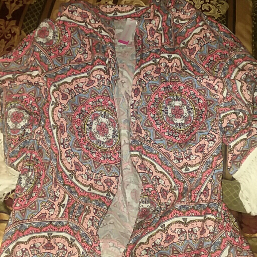 Juniors elephant kimono